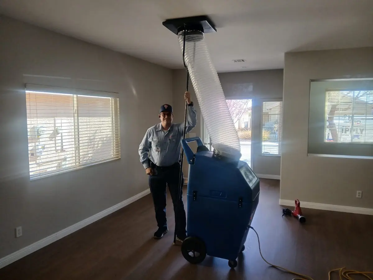 Professional Dryer Vent Cleaning work inside a Greensburg home